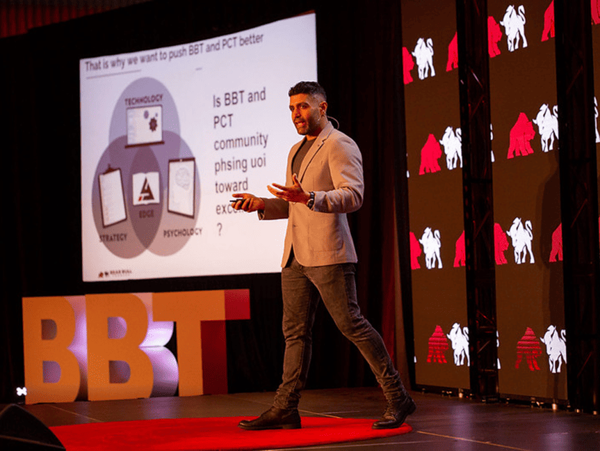 Andrew Aziz presenting