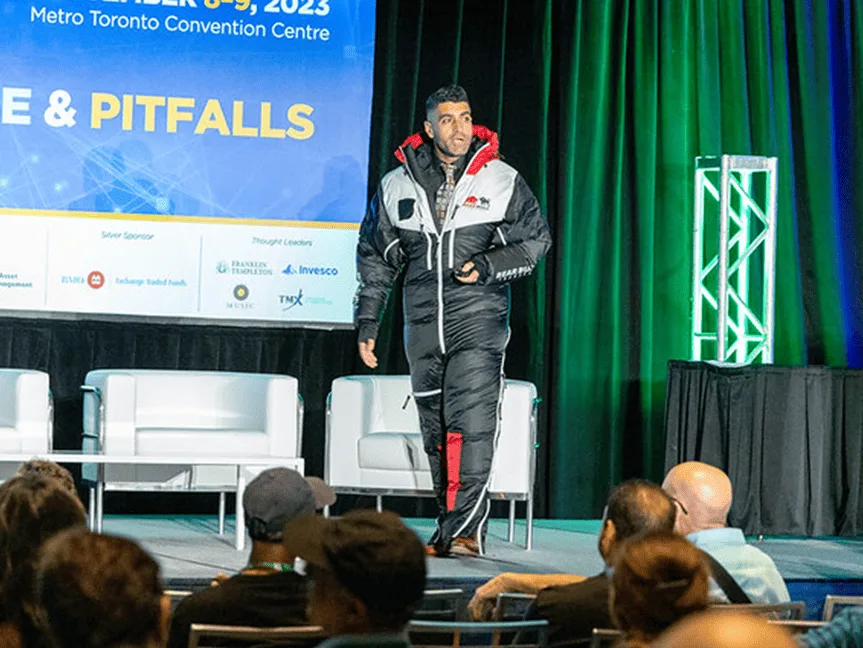 Andrew Aziz presenting