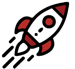 Education Rocket Icon